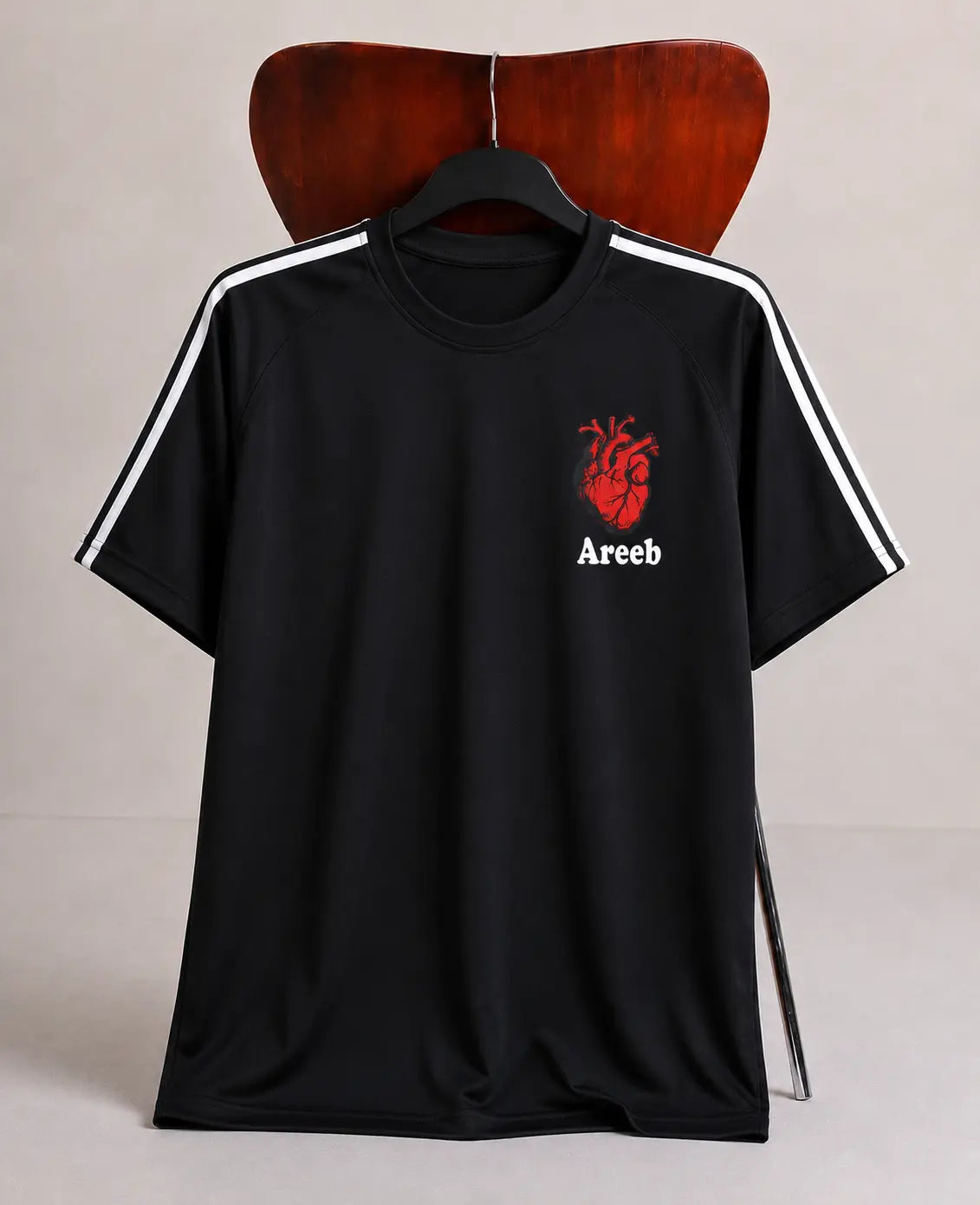 Customize Name T-Shirt with heart