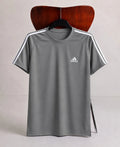 ADI DRI-FIT TEE - GREY