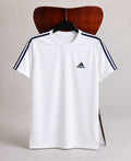 ADI DRI-FIT TEE - WHITE